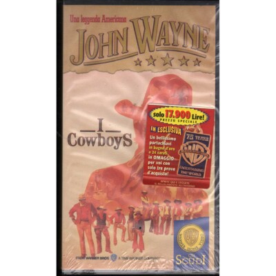 I Cowboys VHS Mark Rydell Univideo - PIV11213 Sealed