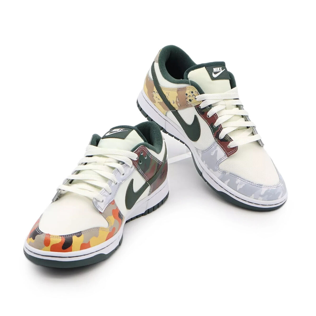 DH0957-100 Nike Dunk Low SE Sail Multi Camo White Vintage DH0957-100 Nike Dunk Low SE Sail Multi Camo White Vintage
