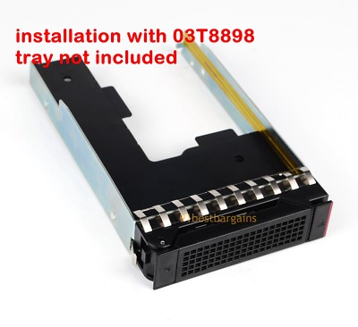 2.5" To 3.5" SSD Hard Drive Caddy Adapter - SATA Converter Tray For HP 651314-001, 373211-001