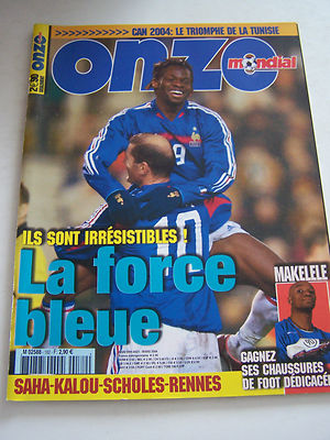 Magazine Onze Mondial N°148 – 2001 – Avec Fiches Et Posters – Bon état