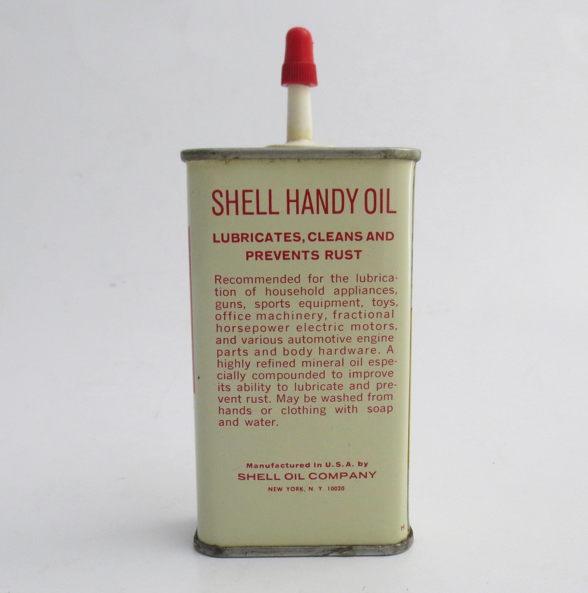 アメリカン雑貨 オイル缶 インテリア VARSITY GRAPHITE PENETRATING OIL TIN CAN  HANDY OILER 8oz Old SHELL HANDY OIL Can Household Oiler Vintage Advertising