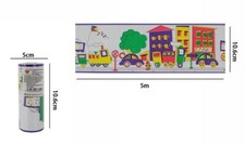 Rouleau Papier Adhésif Peint Meubles Grecque Pièce Enfants 10, 6cmx5mt 64095 Dfh