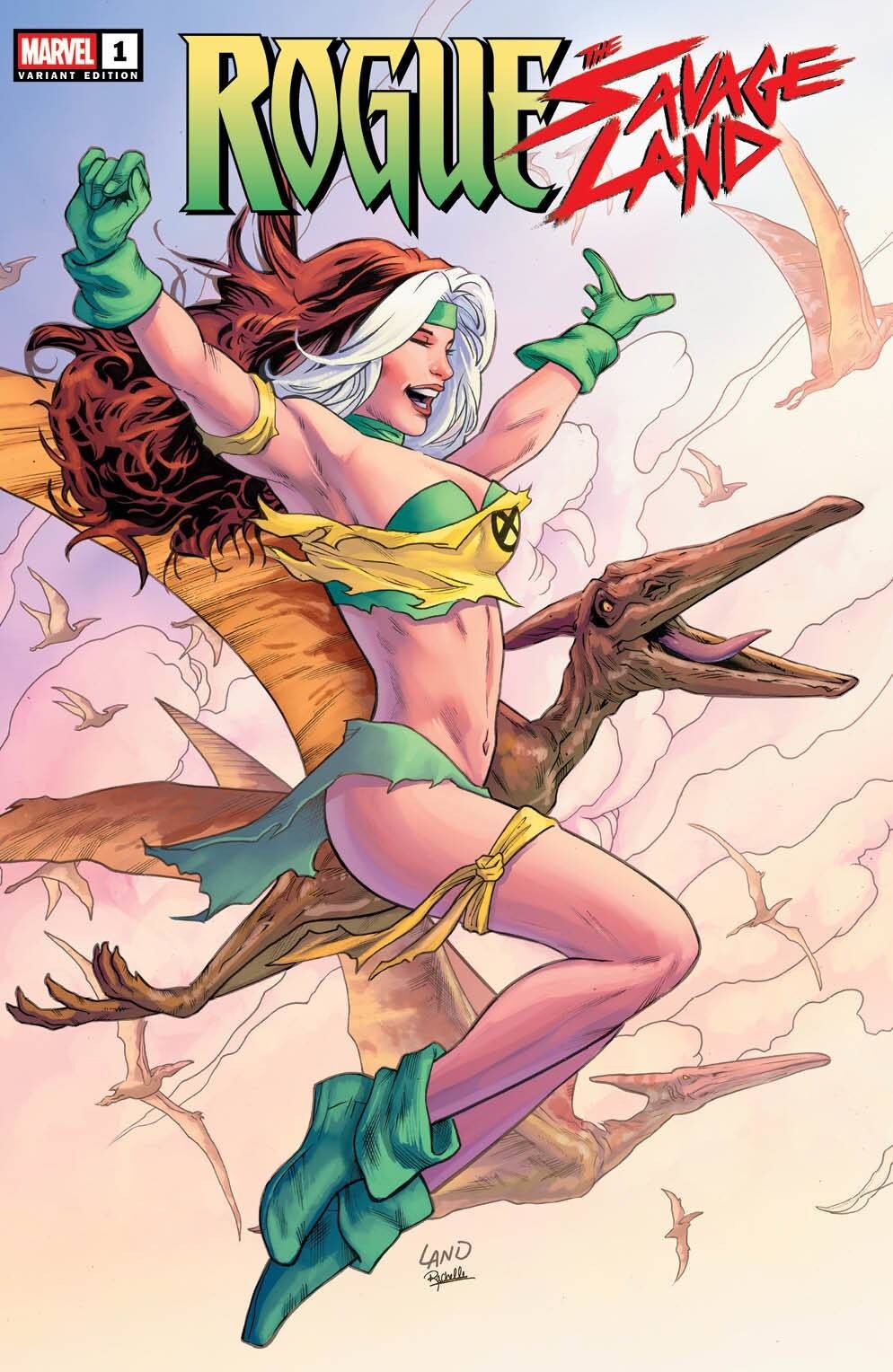 Rogue: The Savage Land #1 PX Previews Exclusive Greg Land Variant
