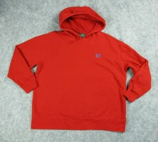 Lauren Ralph Lauren Sweater Adult M W47 Red Outdoor Hoodie Sweatshirt Logo Mens