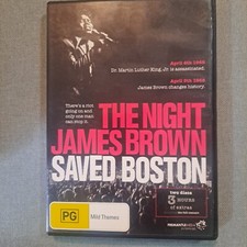 dvds movies.James Brown,the night they saved Boston. 2  dvd Special Edition. 