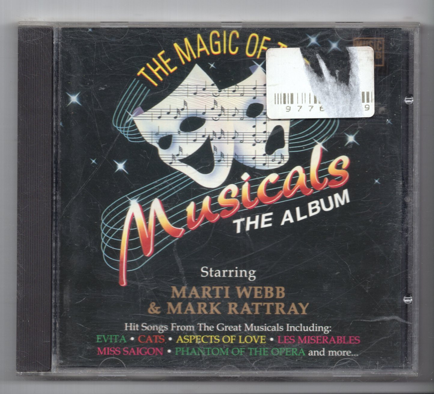 (KT179) Marti Webb & Mark Rattray, The Magic Of The Musicals - 1994 CD