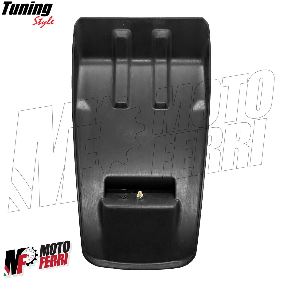 P2R (motorizzato) Parafango Scoot AV ADATTABILE MBK 50 BOOSTER NG, ROCKET-YAMAHA 50 BWS BUMP, SPY BIANCO LUCIDO