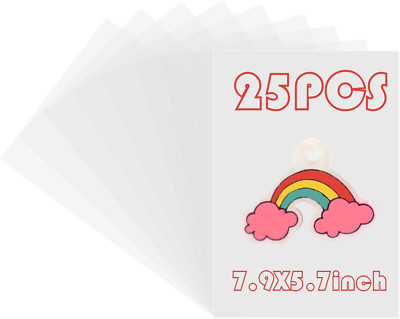 25-Pack Shrink Plastic Sheet,Shrink Film Sheets,Frosted Shrink Paper Sheet, Scho