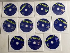 CDG LOT Of 11 KARAOKE DISCS MUSIC SET 200 SONGS CD G DISCS 2 - 12