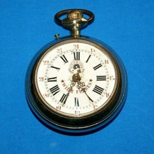 Vintage Rare Antique Roskopf Swiss Wille Freres Pocket Watch Collectible 1895