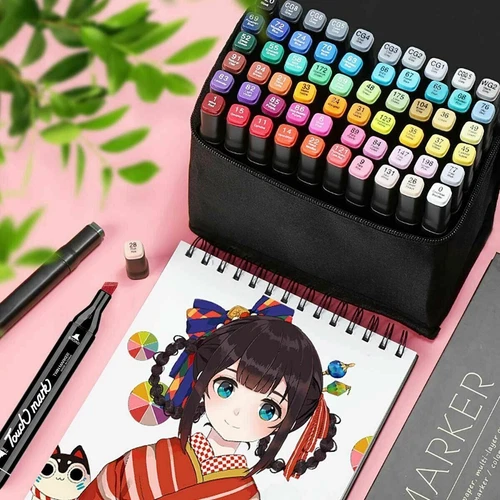 30 Farbe Acrylstifte Marker Set Permanent Pen Für DIY Graffiti Sketch Dual DHL🏆 - Bild 3 von 9
