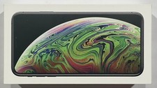 APPLE IPHONE XS MAX BOX ONLY ORIGINAL EMPTY BOX W/BOOKLET  APPLE STICKERS-NEW