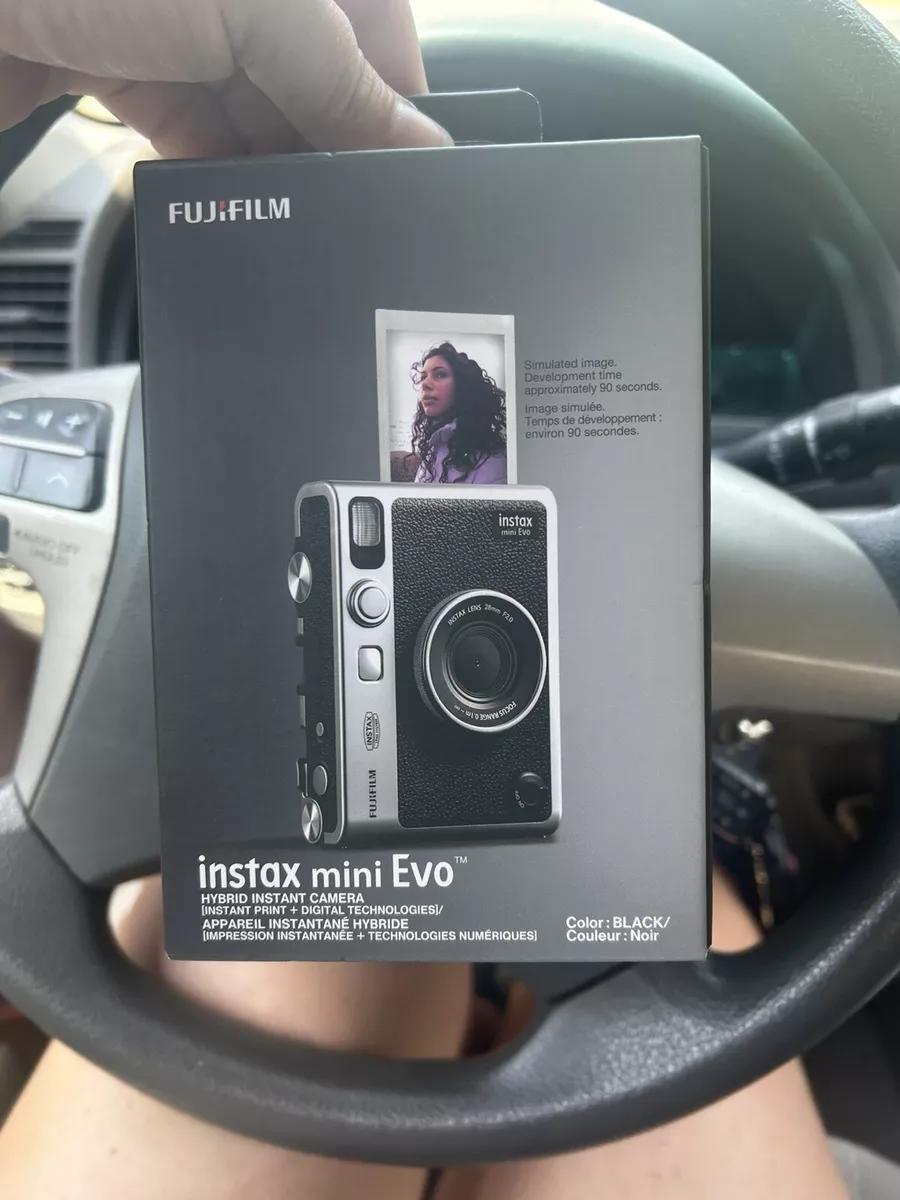 Fujifilm INSTAX MINI Evo Instant Film Camera Black 16745183 - Best Buy