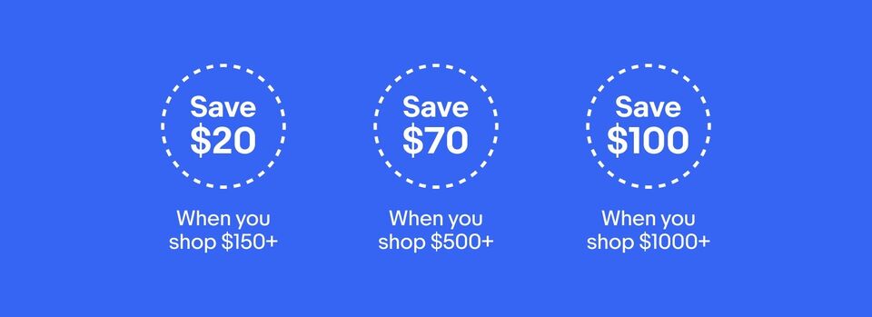 Spend & Save up to $100*