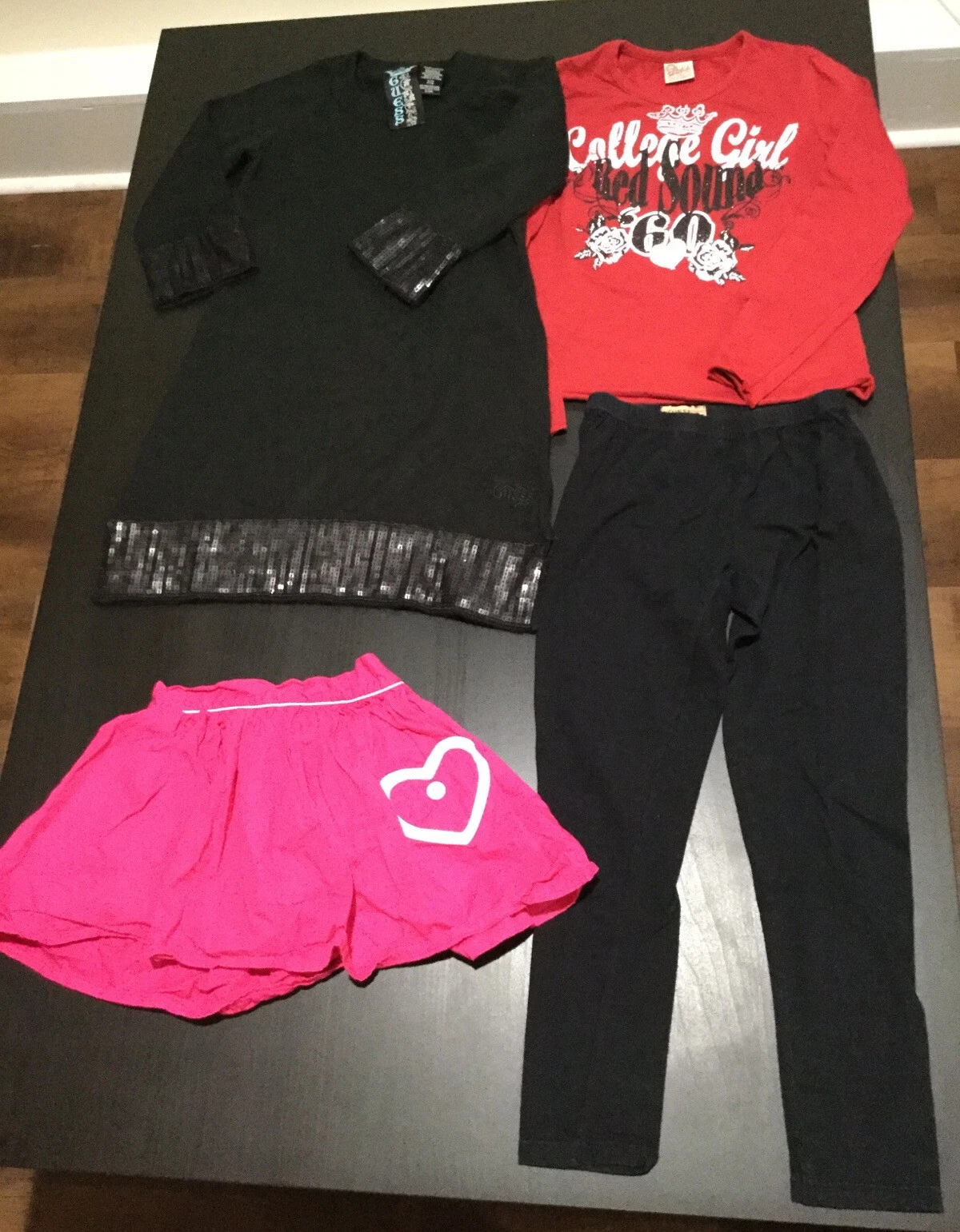 Girls Guess Jeans & Red Sound Mixed Lot of 4 Clothing Outfit Pieces