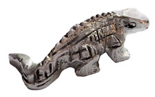Iguana Lizard Pewter Ornament - Hand Made in Cornwall LAST ONE