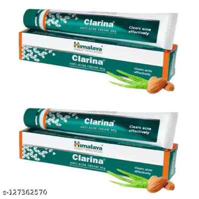 2 pcs X 30 Gm Clarina Anti-Acne Cream