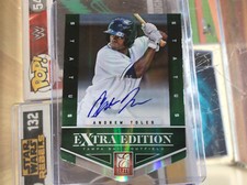 2012 Elite Extra Edition Status Emerald Die-Cut /25 Andrew Toles Trading Card