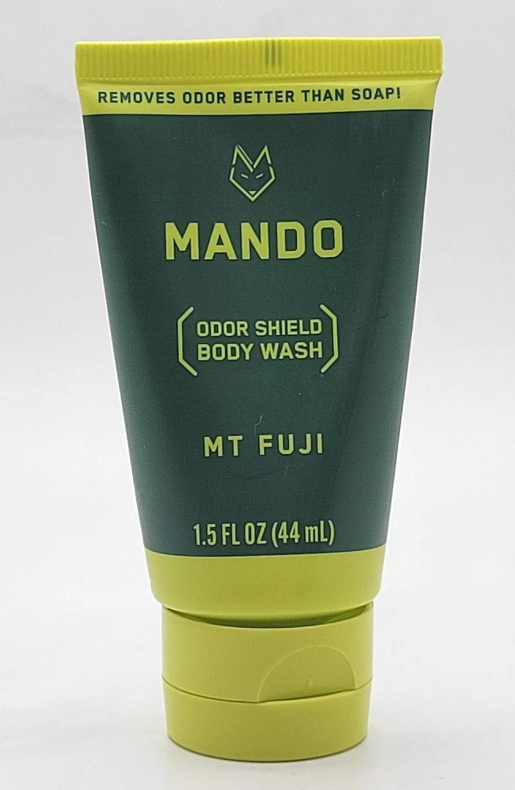 Mando Body Wash MT FUJI 1.5 oz Travel Size Men 24 Hr Odor Shield