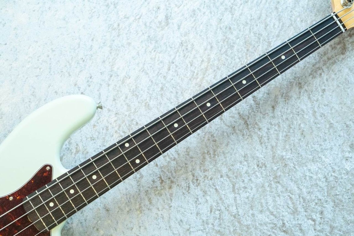 Fender Made in Japan Heritage 60 Precision Bass Olympic White Bass
