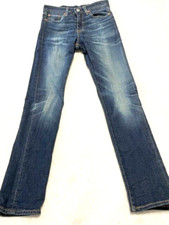 LEVI'S Women's Straight Leg Mid Rise Jeans 510 Waist 29 Length 32