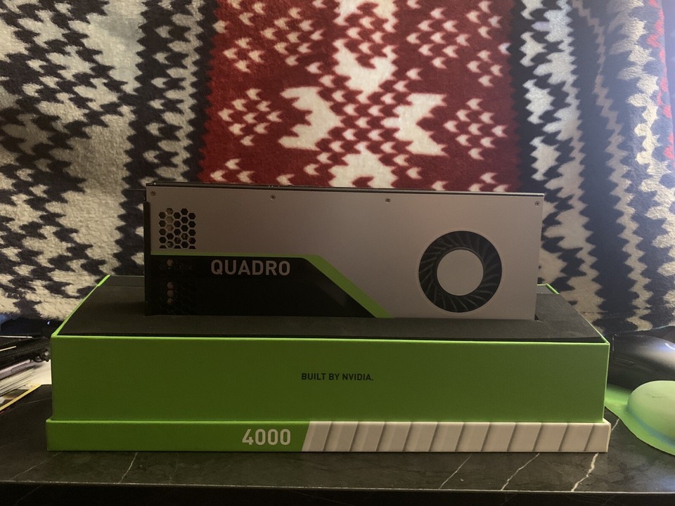 NVIDIA QUADRO RTX 4000 8GB GDDR6 Turing Workstation Graphics Card eBay