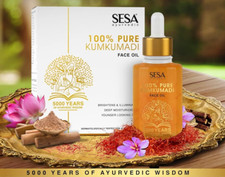 100 Pure Kumkumadi Face Skin Oil 15ml Made With 5000-Year-Old Ayurvedic Recipe.