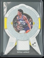 OCHAI AGBAJI Patch 2022-23 Panini Crown Royale Heirs to the Throne Card #HT-OAJ