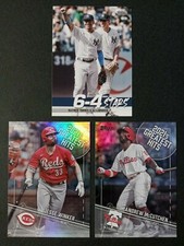 (3) 2022 Topps 2021's Greatest Hits Jesse Winker # 21GH-14,12, TT-10 Reds