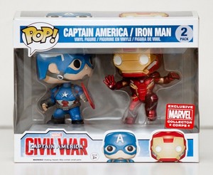 funko pop civil war 2 pack