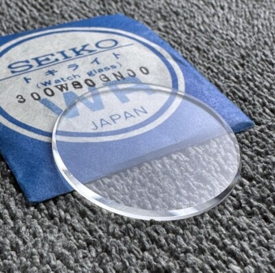 NOS ORIGINAL GLASS CRYSTAL SEIKO 7546, 8229 ETC. MODELS SEE LIST