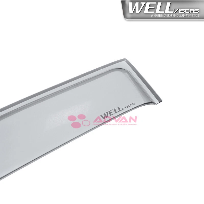 WELLvisors for Deflectors 10-18 Sprinter Freightliner 07-18 2500 3500 Visor - Image 4 of 4