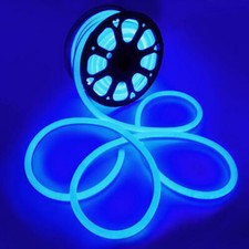 Flexible LED Neon Rope Light Strip Waterproof Party Commercial Sign Decor Lamp