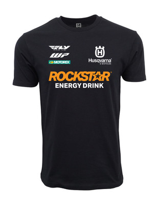 The-Husqvarnas Rock Star Graphic T shirt Black