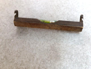 Vintage J Rabone and Sons Brass Mini String Line Spirit Level 3" long