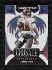 2022 Panini Rookies & Stars Crusade White Prizm 140/149 Tom Brady #CR-3 uk2