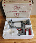 Vintage The Pampered Chef Apple Peeler Corer Slicer Complete in Box Used VG+ — photo 1