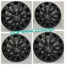 Original 20" Lexus GX550 LX600 OEM Wheels Satin Matte Black Rims 2025 $1385-obo