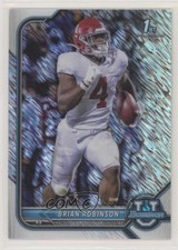 2021-22 Bowman U Chrome Prospects Shimmer Brian Robinson Jr #48 0c6