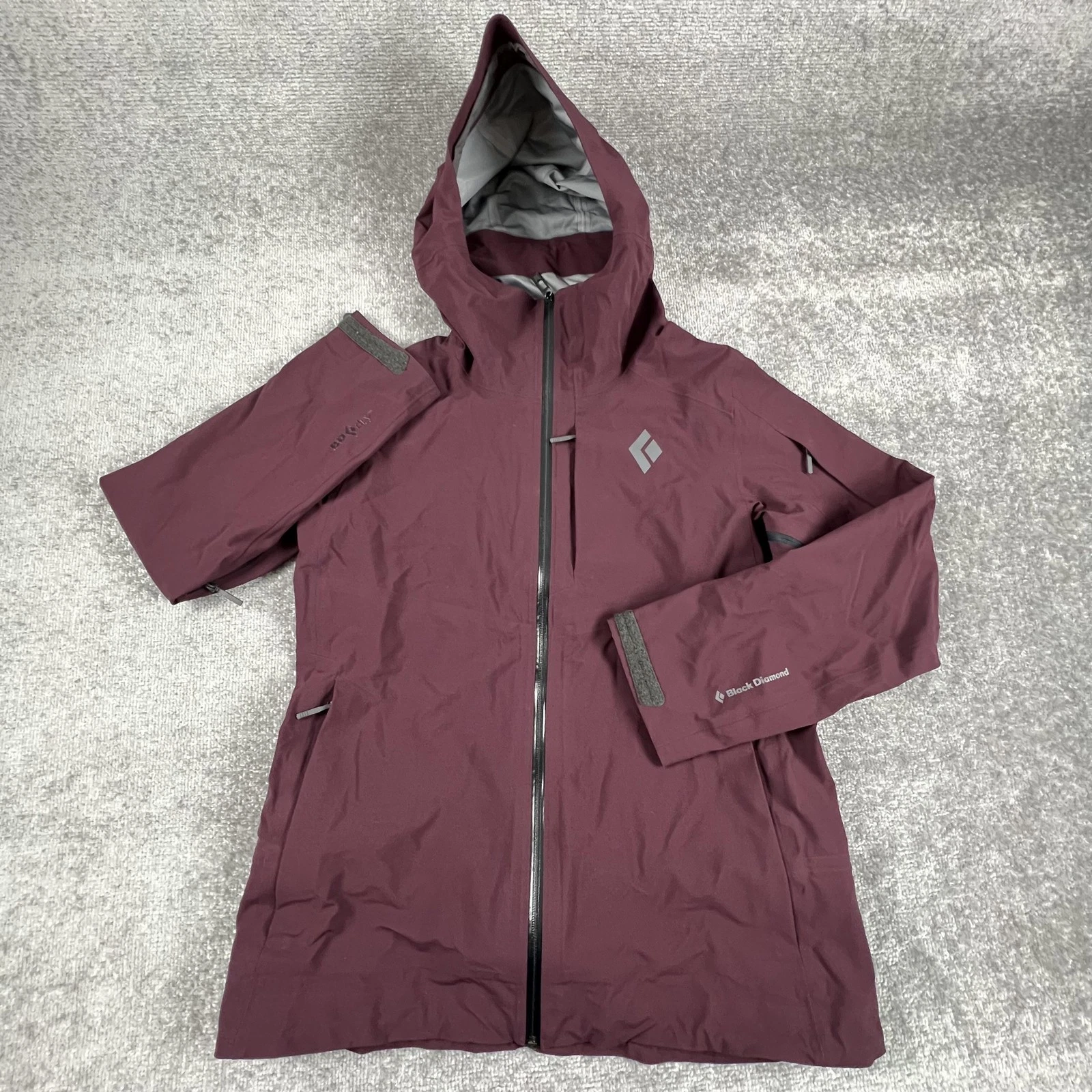 Black Diamond Recon Stretch Shell Jacket Womens Large Purple BD.dry Ski Snow