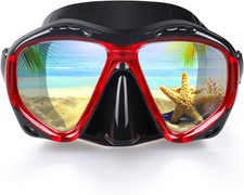 Snorkel Diving Mask Panoramic HD Swim Mask Anti-Fog Scuba Diving