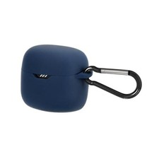 Silicone Case Cover for JBL Tune Flex Charging Case, Dark Blue - Charging