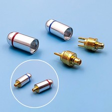 2pcs MMCX Connector MMCX Pin Plugs For Shure Gold Plated MMCX Connector -N8