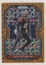 2020 Panini Prizm Lazer Prizm Carlos Dunlap #53 3t1
