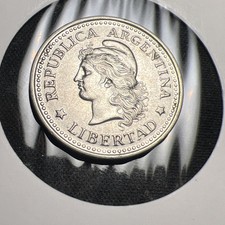 1958 Argentina 50 Centavos X1845