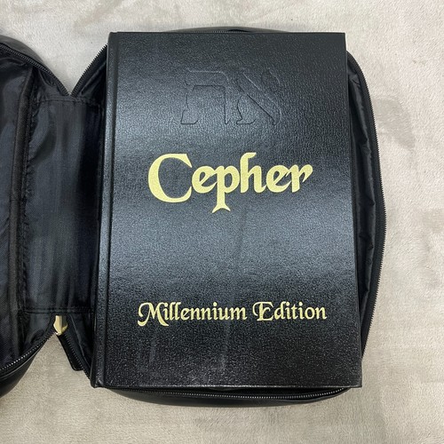 Cepher Bible Millennium Edition, Hardcover W/ Carrying Case Rare - Picture 5 of 21