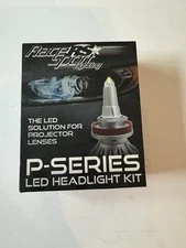 Race Sport H7 P-Series 60W LED Projector Headlights Bulbs 2 Pack  READ