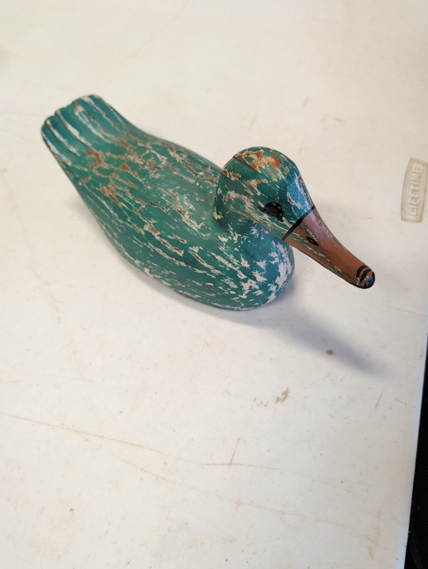 Green Duck Decoy