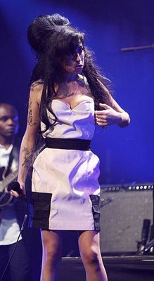 Amy Winehouse performs Music Of Black Origin Awards O2 Arena Green- Old Photo 22