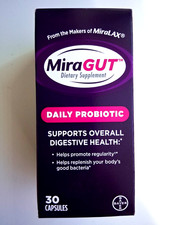 Daily Probiotic Supplement 8 Billion CFU 3 Strains 30 Capsules
